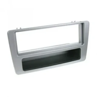 Honda Civic 1 DIN rádió beépítő keret, ezüst színű 2001 - 2005