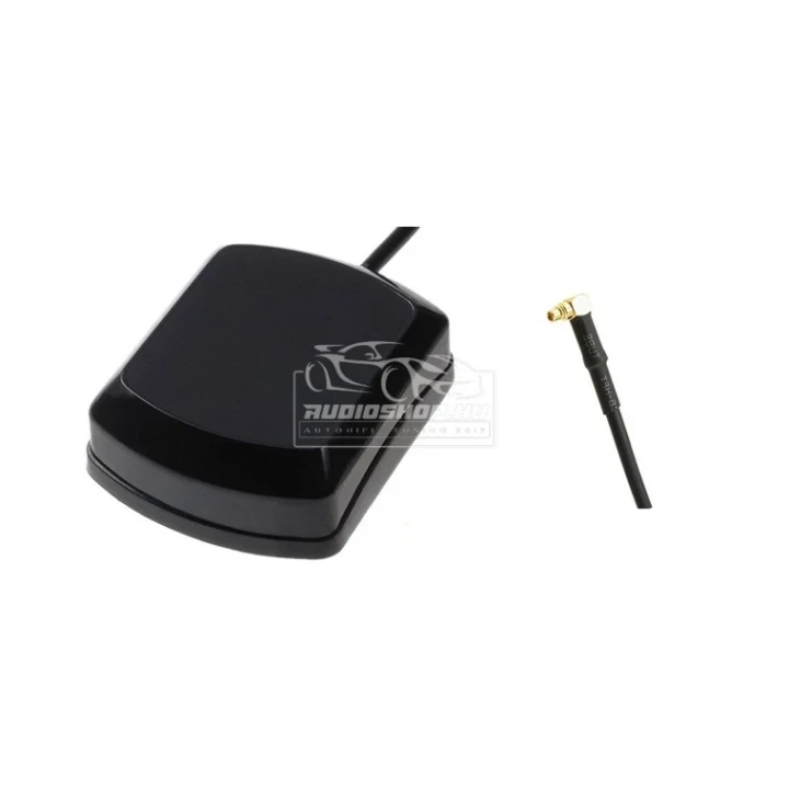 GPS antenna MMCX dugó csatlakozóval 90°-os