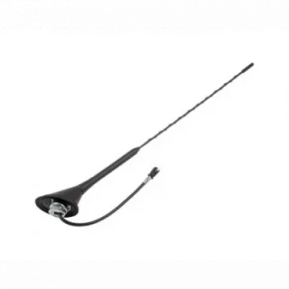 Seat, Skoda, VW autó antenna szár Raku ll csatlakozóval, antenna csavart véggel