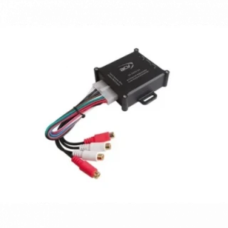 Jelszint átalakító Prémium High-End: RCA 4ch Remote kimenettel