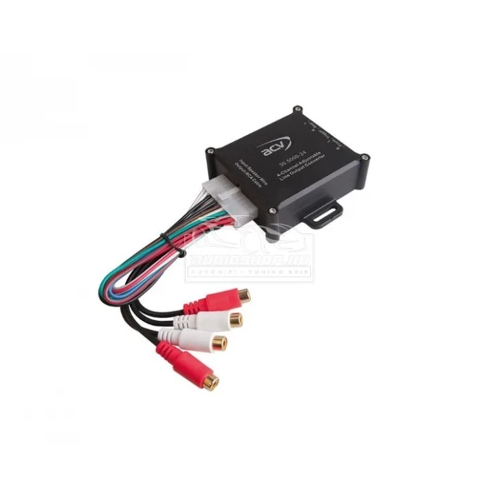 Jelszint átalakító Prémium High-End: RCA 4ch Remote kimenettel