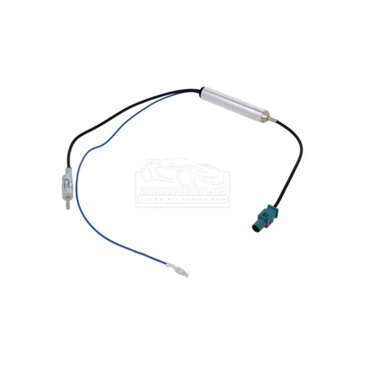 Antenna adapter, fantomtáp Fakra - DIN ZRS-S/GOLFV-DIN
