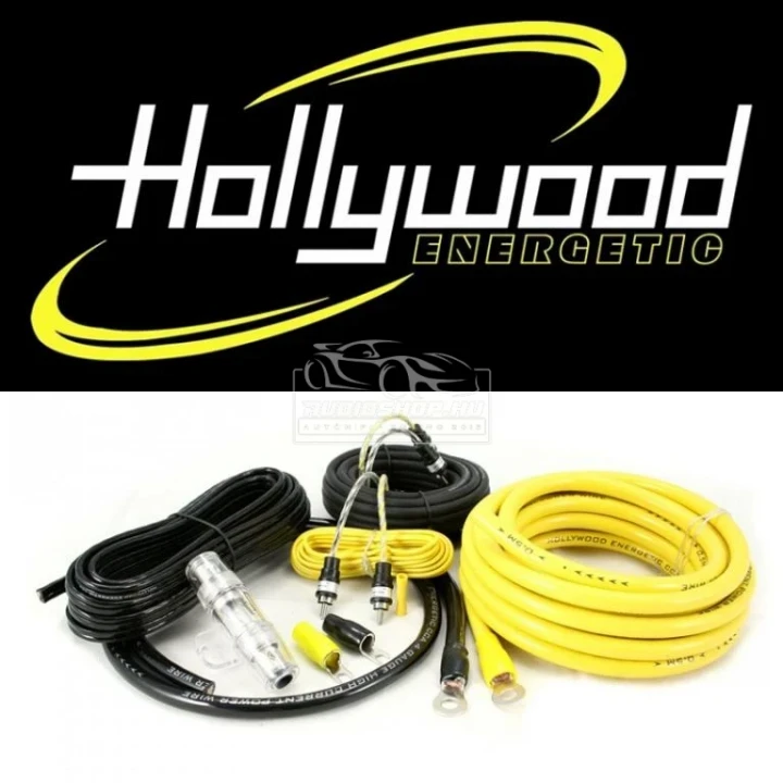 Hollywood Energetic CCA24  21.4mm2 autóhifi kábelszett hangszóró kábellel