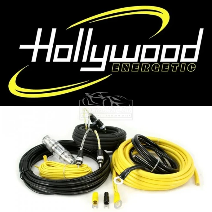 Hollywood Energetic  CCA28  9.6mm2 autóhifi kábelszett, hangszóró kábebellel