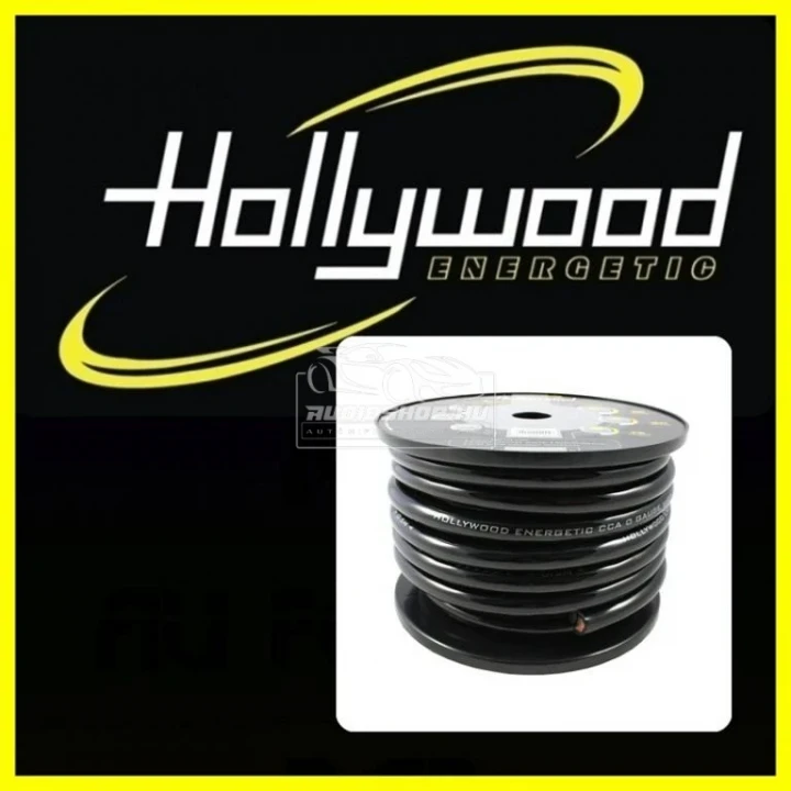 Hollywood Energetic PCB 0 -  53.0mm2 Tápkábel Fekete színű