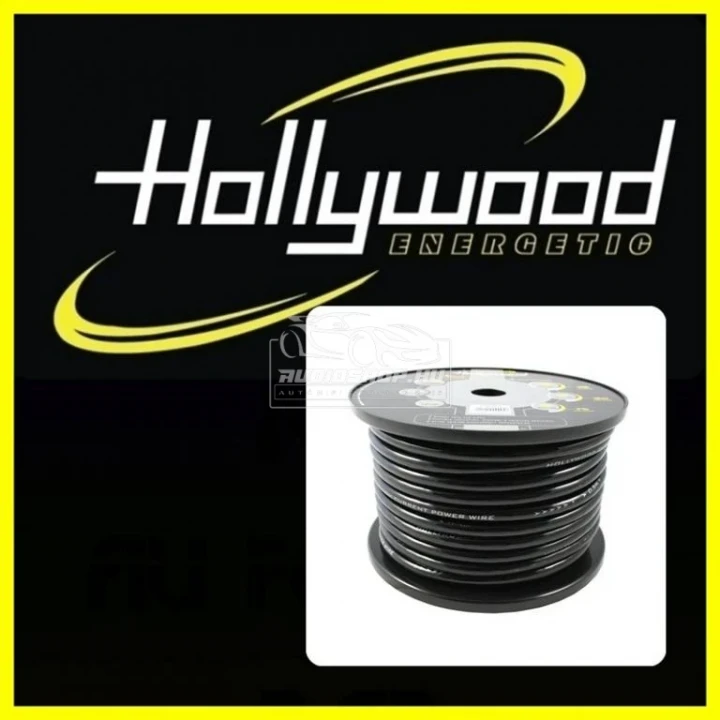 Hollywood Energetic PCB 4 -  21.4mm2 Tápkábel Fekete színű