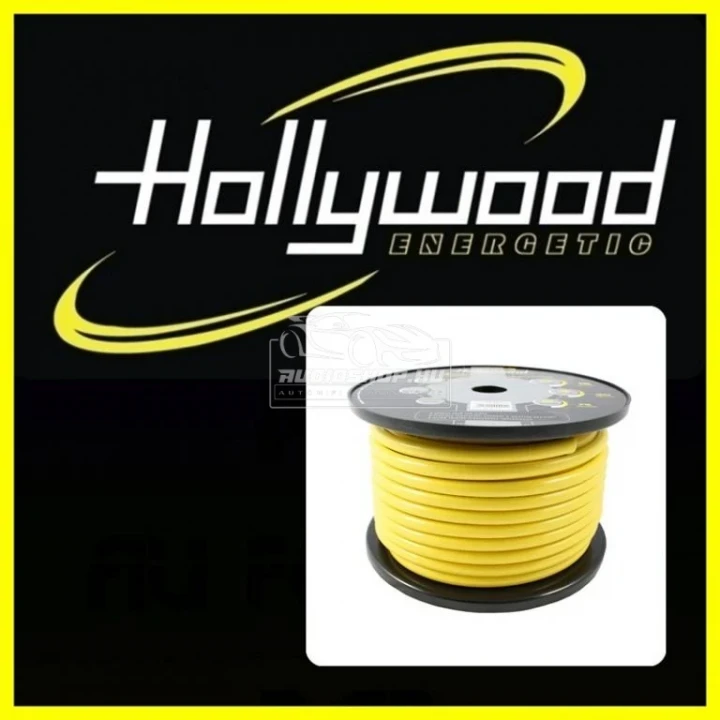 Hollywood Energetic PCY 4 -  21.4mm2 Tápkábel Sárga színű