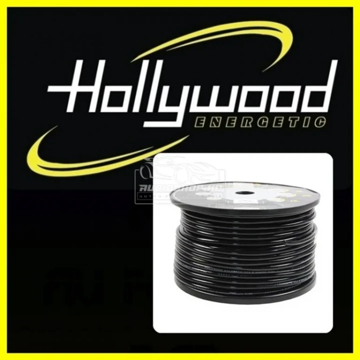 Hollywood Energetic PCY 8 -  9.6mm2 Tápkábel Fekete színű