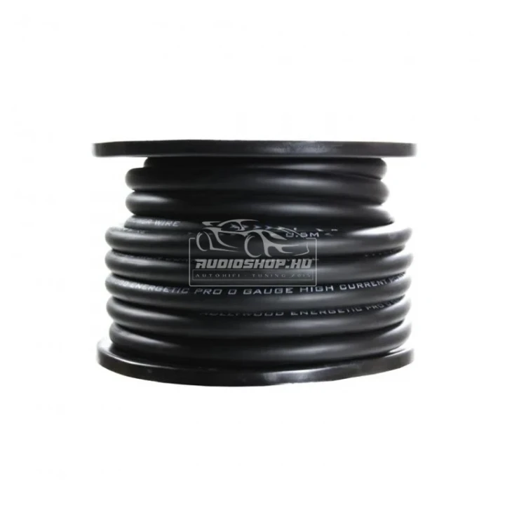 Hollywood Energetic PRO 53mm2 tápkábel, fekete