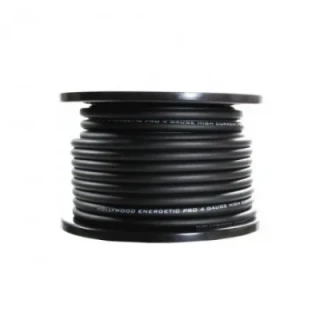 Hollywood Energetic PRO 21.4mm2 tápkábel, fekete