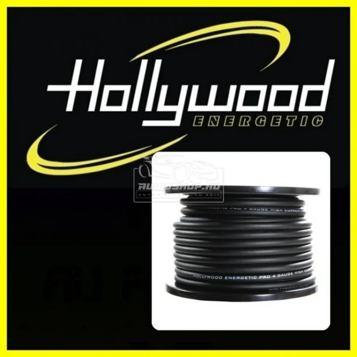 Hollywood Energetic PRO 21.4mm2 Tápkábel / Fekete