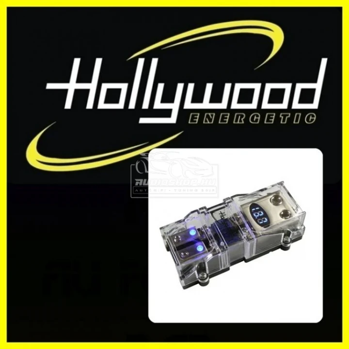 Hollywood MAHX 2B Mini ANL tápelosztó kék kijelzővel