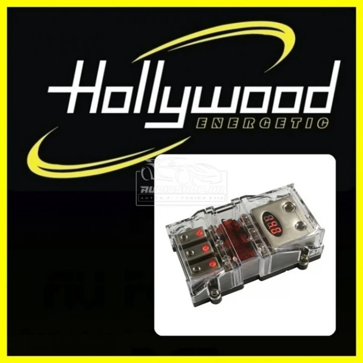 Hollywood MAHX 3R Mini ANL tápelosztó piros kijelzővel