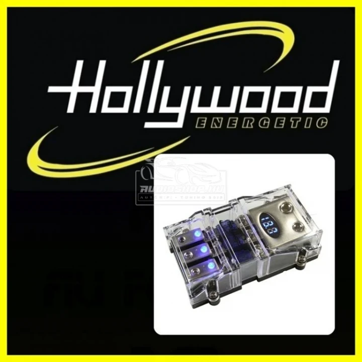 Hollywood MAHX 3B Mini ANL tápelosztó kék kijelzővel