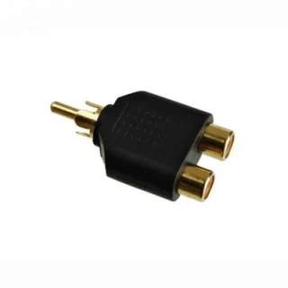 Kácsa Audio AA-648G,Aranyozott RCA dugó - 2 x RCA aljzat