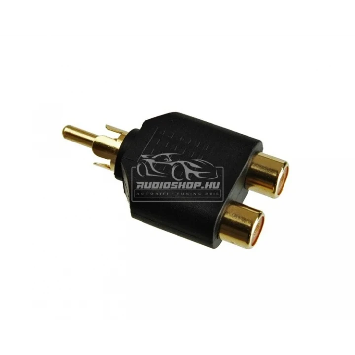 Kácsa Audio AA-648G,Aranyozott RCA dugó - 2 x RCA aljzat