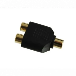 Kácsa Audio AA-648G,Aranyozott kivitel, 1 x RCA aljzat - 2 x RCA aljzat
