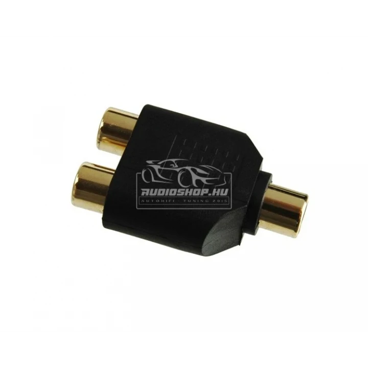 Kácsa Audio AA-648G,Aranyozott kivitel, 1 x RCA aljzat - 2 x RCA aljzat