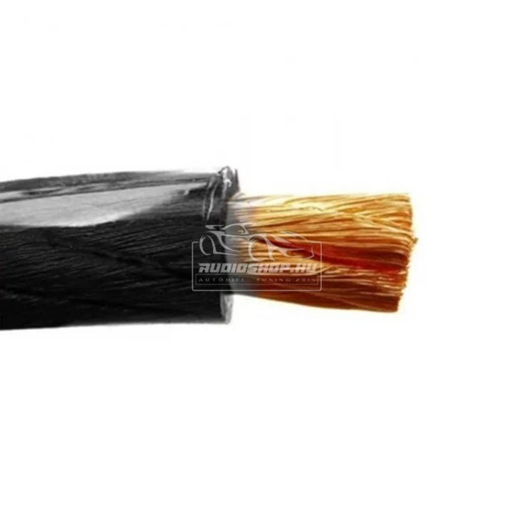Gladen 50mm2 OFC réz flexibilis tápkábel, fekete 300A