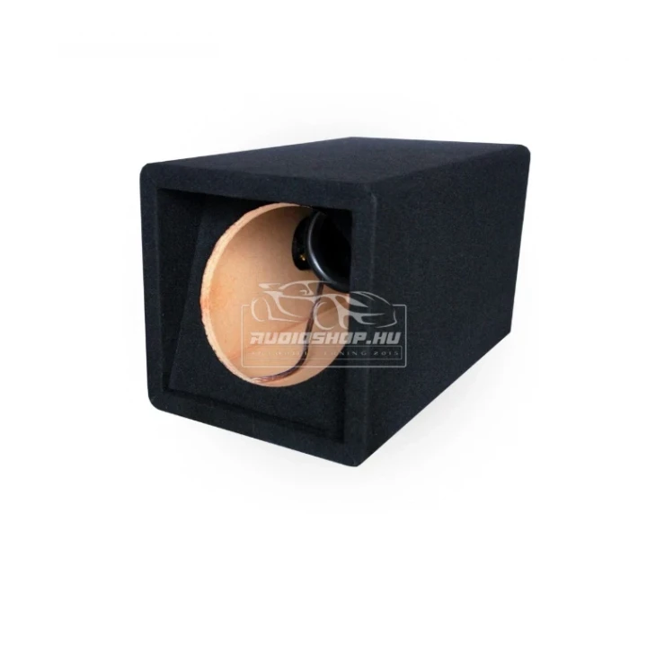 20cm-es mélysugárzóhoz MDF mélyláda, fekete kárpitozott