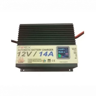 Intelligens automata akkutöltő Forex T1214TFT kijelzővel