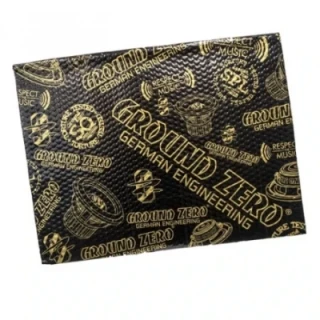 Ground Zero GZDM 3750AB-GOLD, 2,2mm alu-butyl szigetelőlap, 750 x 500 mm