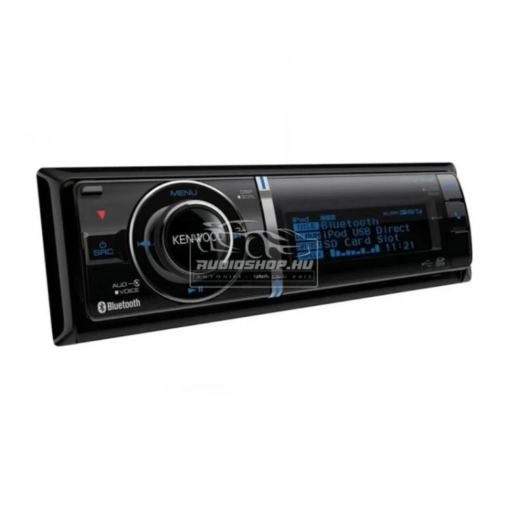 Kenwood KDC-BT92SD autórádió fejegység, 24Bit DAC, 4V RCA , DSP, Sd kártya