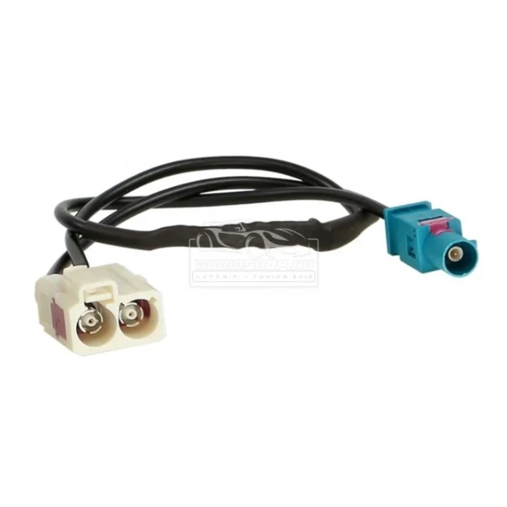Dupla Fakra antenna adapter kábel egyenes fakra csatlakozással