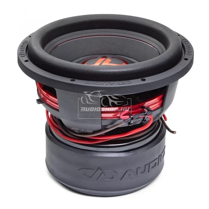 DD Audio 812d D1 30cm-es autós mélynyomó / öntvénykosár 2x1ohm