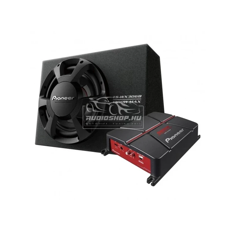 Pioneer TS-WX306B, GM-A3702 zárt mélyláda szett