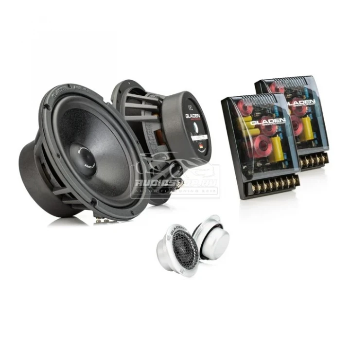 Gladen Audio Zero Pro 165.2 DC 2-utas High End komponens szett