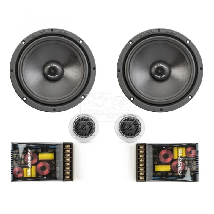 Gladen Audio Zero Pro 165.2 DC 2-utas High End komponens szett