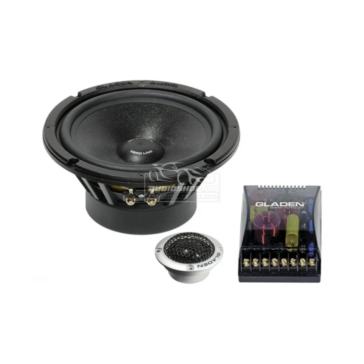 Gladen Audio Zero Pro 165.2 DC High End komponens szett, régi széria