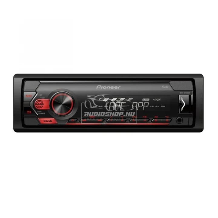 Pioneer MVH-S120UB - USB / AUX autórádió, 4x50W, Flac, RDS, Sub Drive