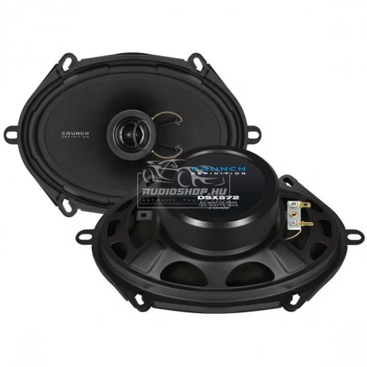 CRUNCH DSX 572 6X8, 5X7 OVÁL 2 utas koaxális hangszóró, 80/160W