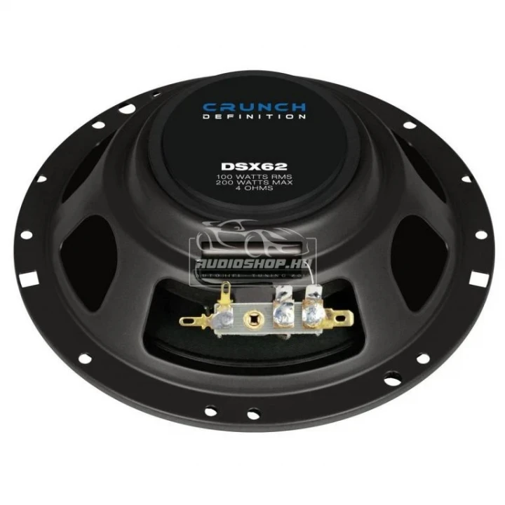 CRUNCH DSX62 16,5cm-es koax - Flat kialakítás