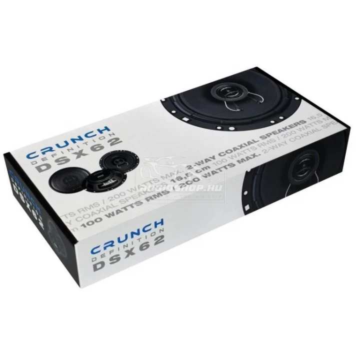 CRUNCH DSX62 16,5cm-es koax originál csomagolás
