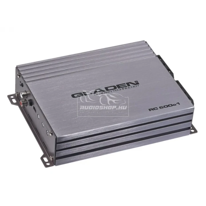 Gladen Audio RC 600c1 D-osztályú mono autóhifi erősítő