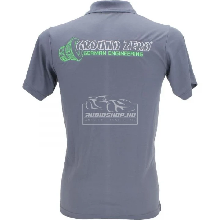 Ground Zero Póló, Szürke, L, XL, XXL