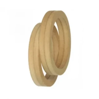 MDF 177/ 36mm-es hangszóró beépítő keret, ajtópanel kialakításhoz