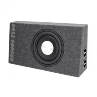Ground Zero GZTB 120F Flat Lapos zárt mélyláda 30cm-es mélynyomóval