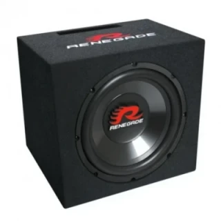 RENEGADE RXV 1200 600W/300W BASS-REFLEX 30cm-es mélyláda
