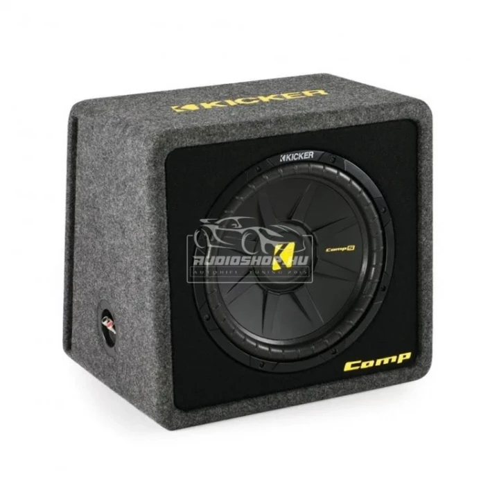 KICKER VCWS124 600W/300W BASS-REFLEX MÉLYLÁDA