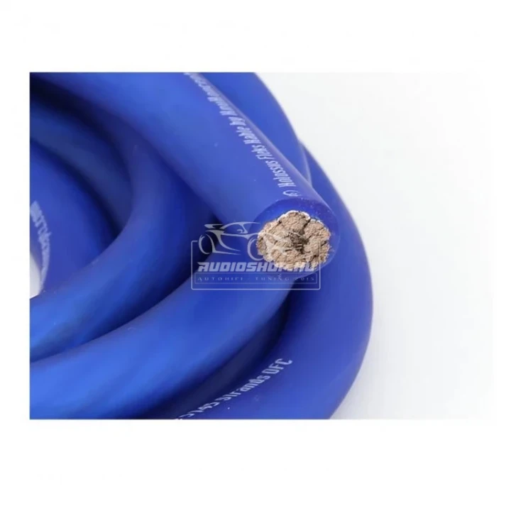 flexibilis TINGER SHW14B Kék OFC réz tápkábel 21,2mm²
