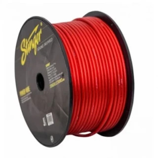 Stinger SPW18TR Piros OFC réz tápkábel 8,36mm2