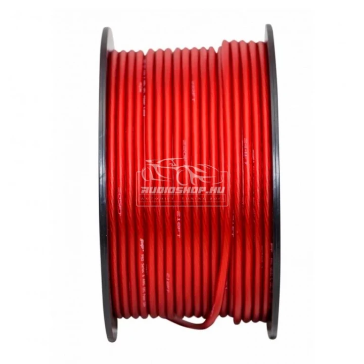 Stinger SPW18TR Piros OFC réz tápkábel 8,36mm2