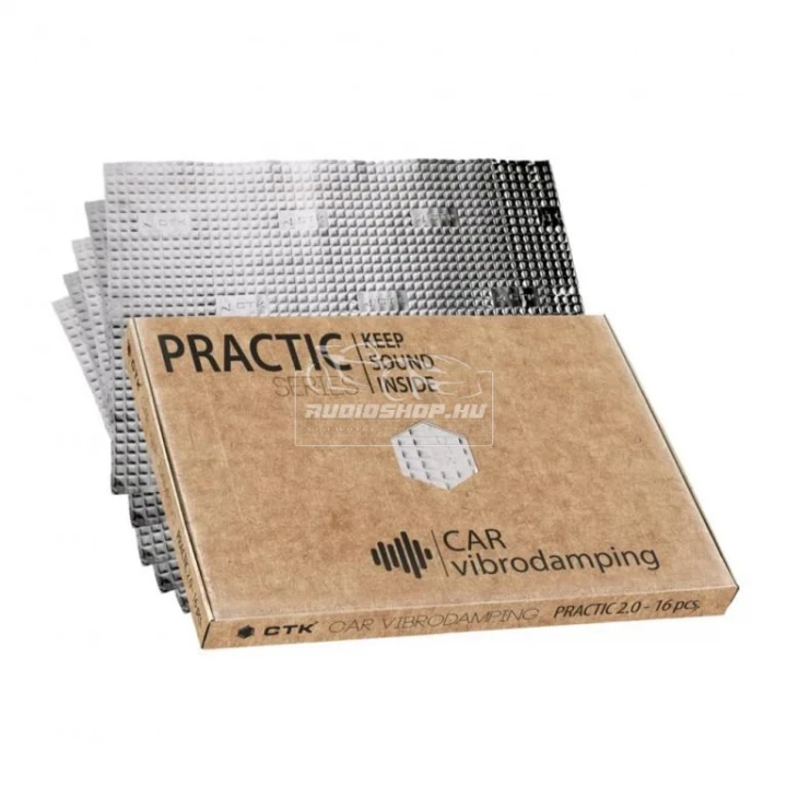 CTK Practic Szigetelő és Zajcsillapító anyag, 500 x 370 x 2mm öntapadós szigetelőlap