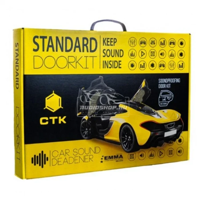 CTK Doorkit 2 első ajtóhoz, szigetelő készlet