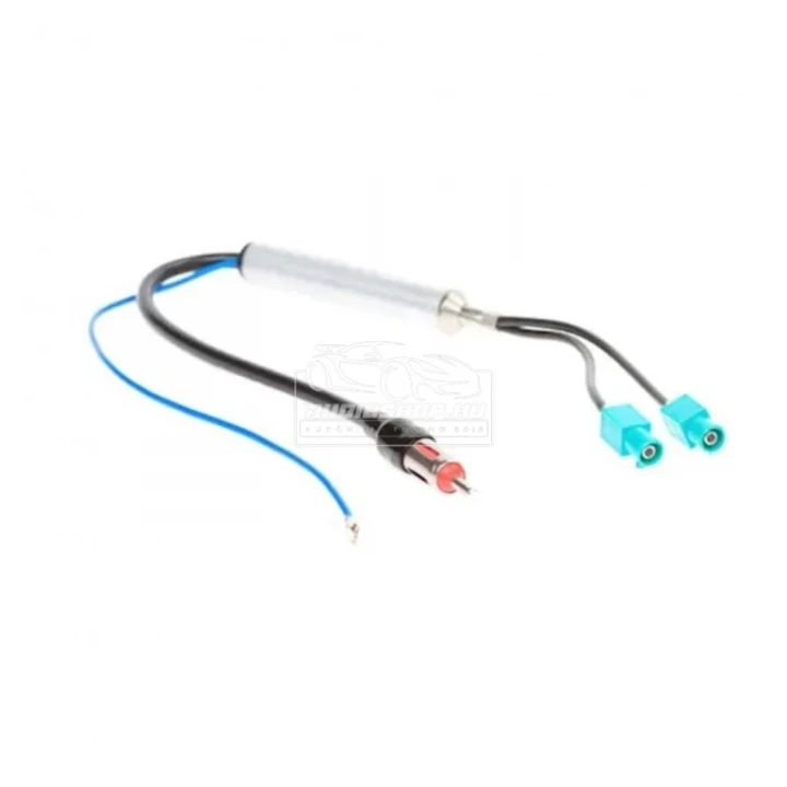 Fantomtáp Dupla Fakra - Din, antenna erősítős adapter