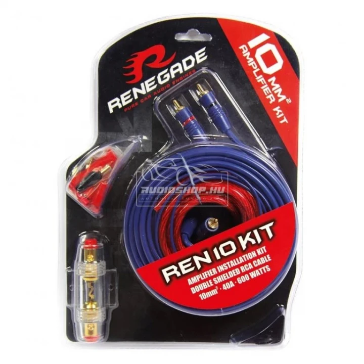 Renegade REN10KIT Tápkábel szett 10mm² 5méter